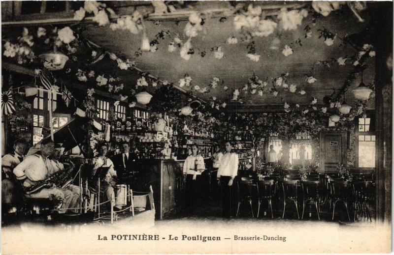 Carte postale ancienne Le Poliguen Brasserie Dancing
