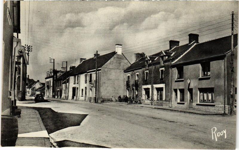 Carte postale ancienne Guenrouet le Centre du Bourg à Guenrouet