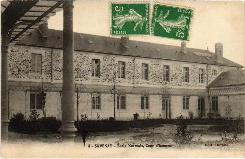 Carte postale ancienne Savenay Ecole Normale à Savenay