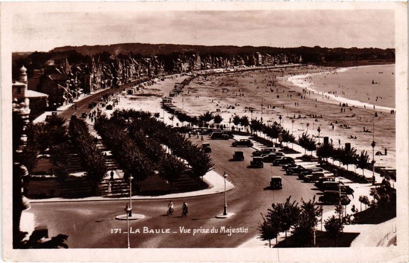 Carte postale ancienne La Baule vue prise du Majestic