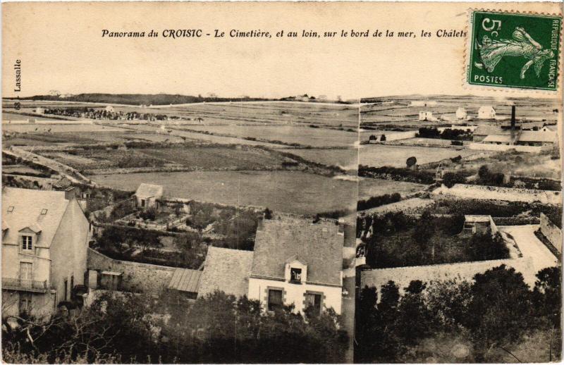 Carte postale ancienne Le Croisic le Cimetiere au Croisic