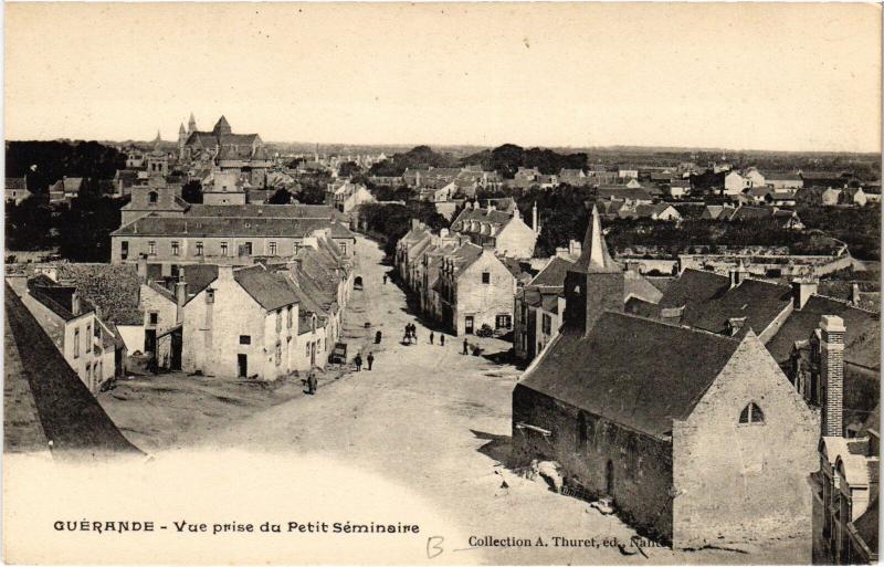 Carte postale ancienne Guerande vue prise du Petit Seminaire