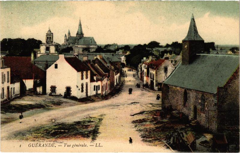 Carte postale ancienne Guerande vue generale