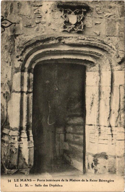 Carte postale ancienne Le Mans Maison de la Reine Berengere France au Mans