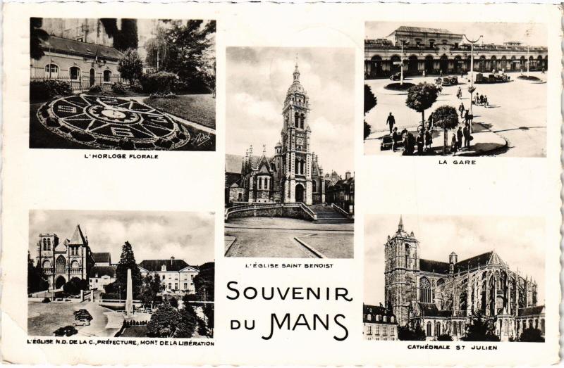 Carte postale ancienne Le Mans Scenes France au Mans