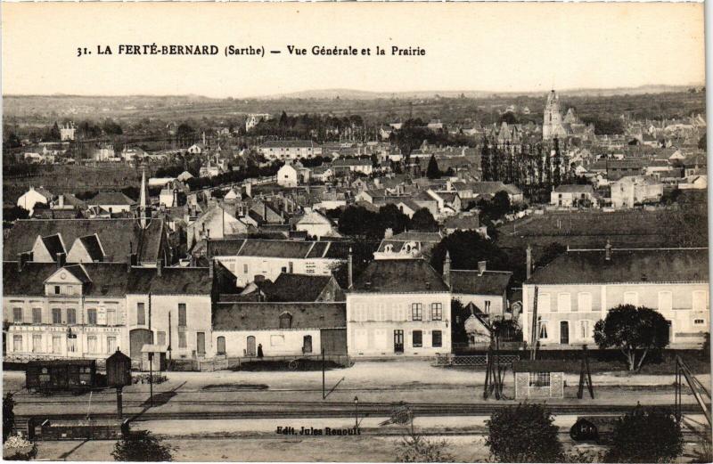 Carte postale ancienne La Ferte-Bernard Vue Generale France