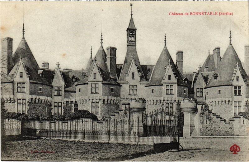 Carte postale ancienne Bonnetable Le Chateau France