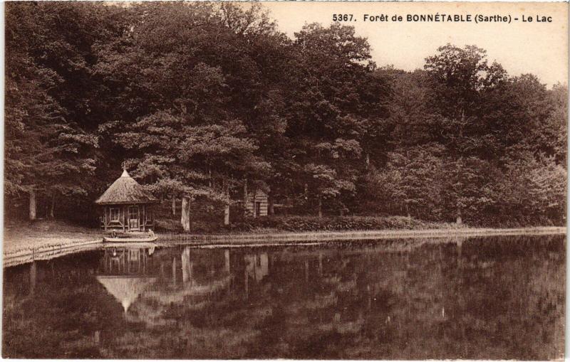 Carte postale ancienne Foret de Bonnetable - Le Lac France