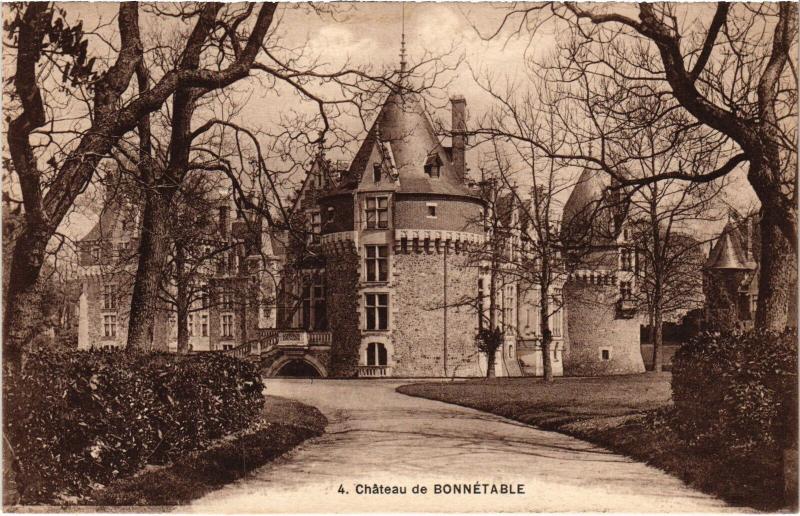 Carte postale ancienne Bonnetable Le Chateau France