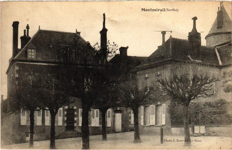 Carte postale ancienne Montmirail Maison France à Montmirail