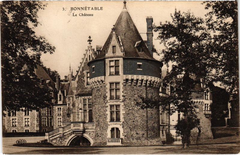 Carte postale ancienne Bonnetable Le Chateau France
