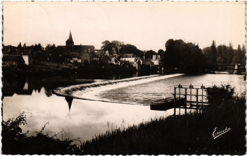 Carte postale ancienne Malicorne-sur-Sarthe Barrage France à Malicorne-sur-Sarthe