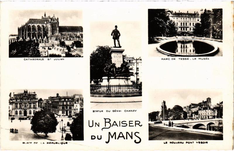 Carte postale ancienne Le Mans Scenes France au Mans