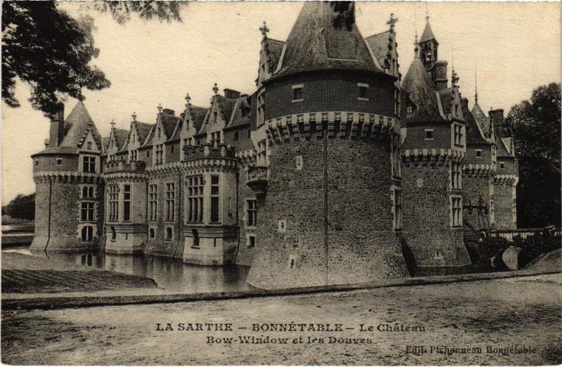 Carte postale ancienne Bonnetable Le Chateau France