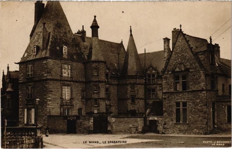 Carte postale ancienne Le Mans Le Grabatoir France au Mans