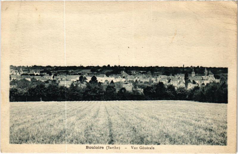 Carte postale ancienne Bouloire Vue Generale France à Bouloire