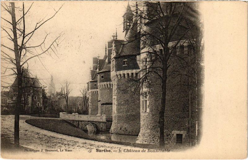 Carte postale ancienne Bonnetable Le Chateau France