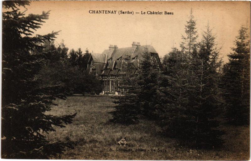 Carte postale ancienne Chantenay Chalet Beau France