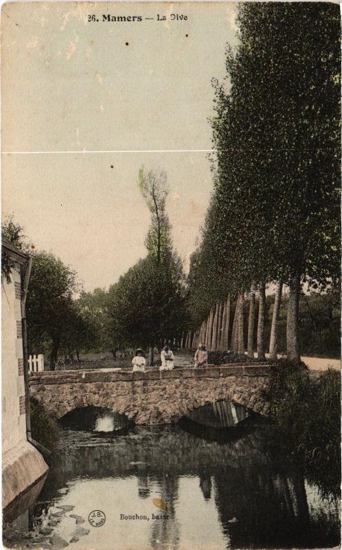 Carte postale ancienne Mamers La Dive France à Mamers
