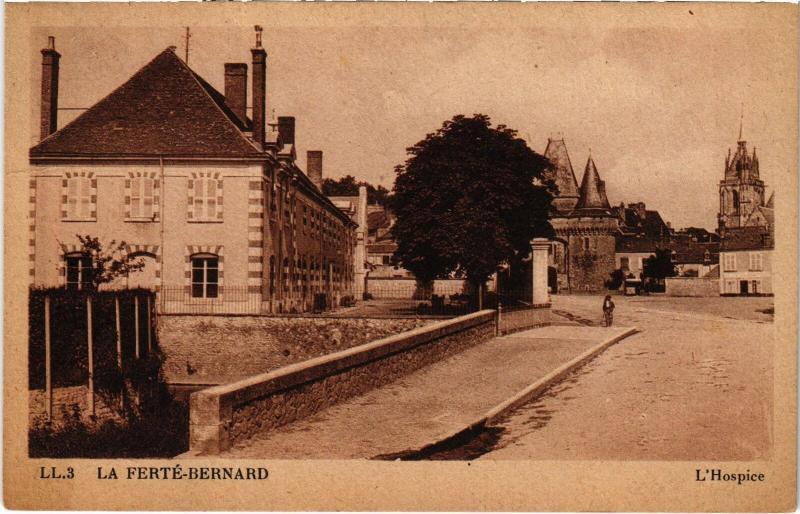 Carte postale ancienne La Ferte-Bernard Hospice France
