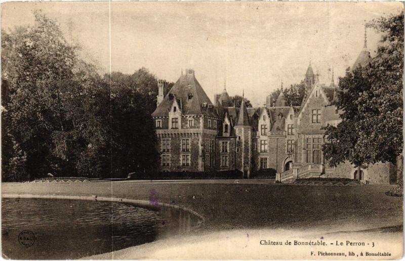 Carte postale ancienne Bonnetable Le Chateau France