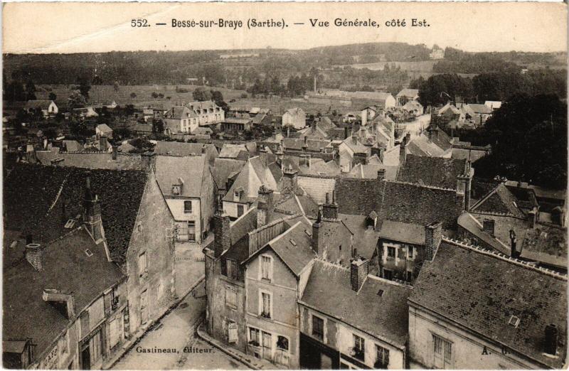 Carte postale ancienne Besse-sur-Braye Vue Generale France