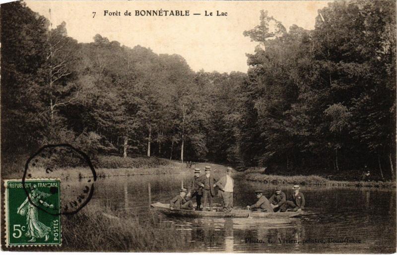 Carte postale ancienne Foret de Bonnetable - Le Lac France