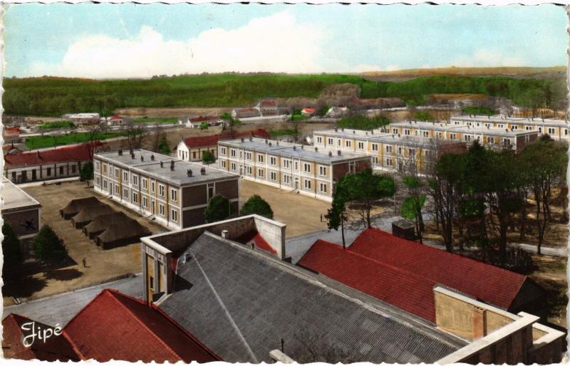 Carte postale ancienne Camp d'Auvours - Vue Generale France