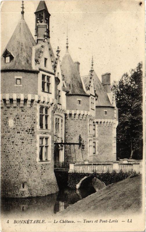 Carte postale ancienne Bonnetable Le Chateau France