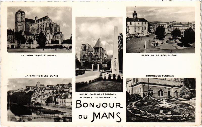 Carte postale ancienne Le Mans Scenes France au Mans