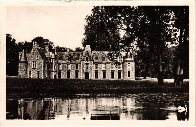 Carte postale ancienne Tuffe Chateau de Cheronne France