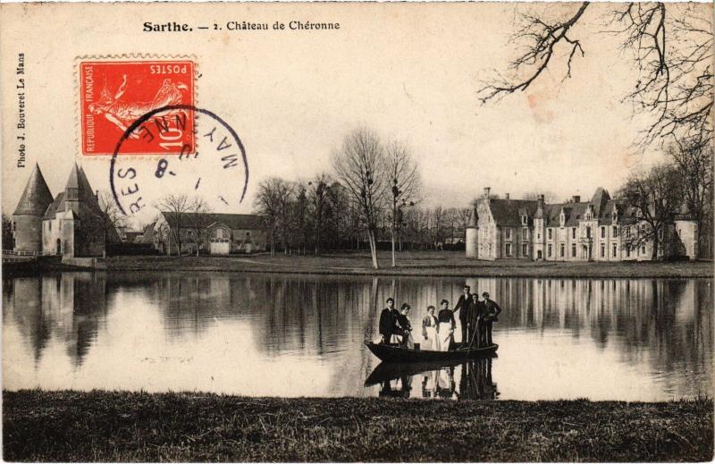 Carte postale ancienne Chateau de Cheronne France