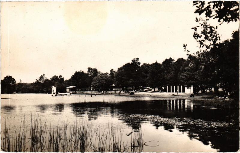 Carte postale ancienne Sille-le-Guillaume Etang de Coco-Plage France