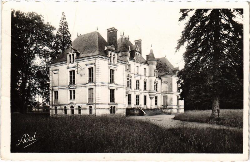 Carte postale ancienne Yvre-l'Eveque Chateau de la Ragotterie France