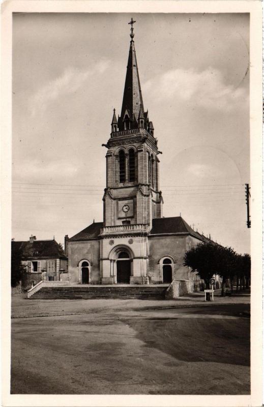 Carte postale ancienne Bonnetable Eglise France