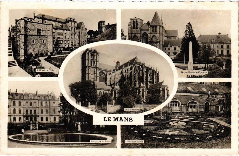 Carte postale ancienne Le Mans Scenes France au Mans