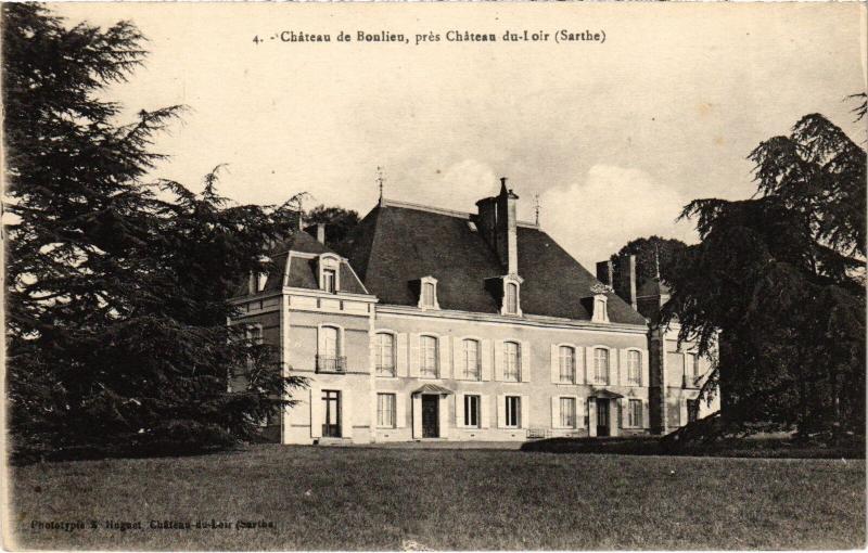 Carte postale ancienne Chateau-du-Loir Chateau de Bonlieu pres Chateau-du-Loir France