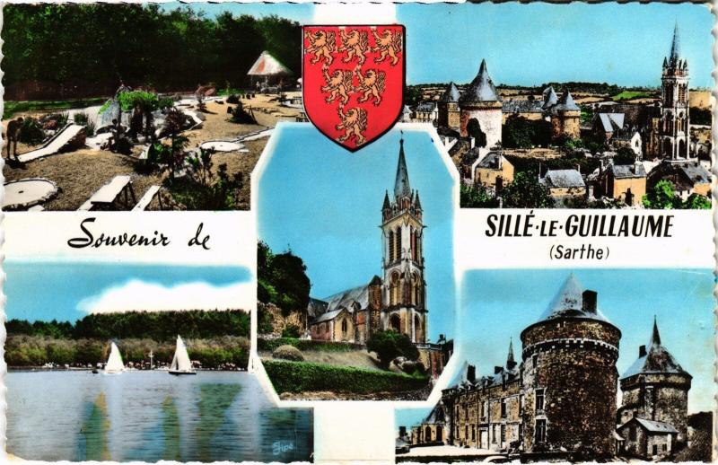 Carte postale ancienne Sille-le-Guillaume Scenes France