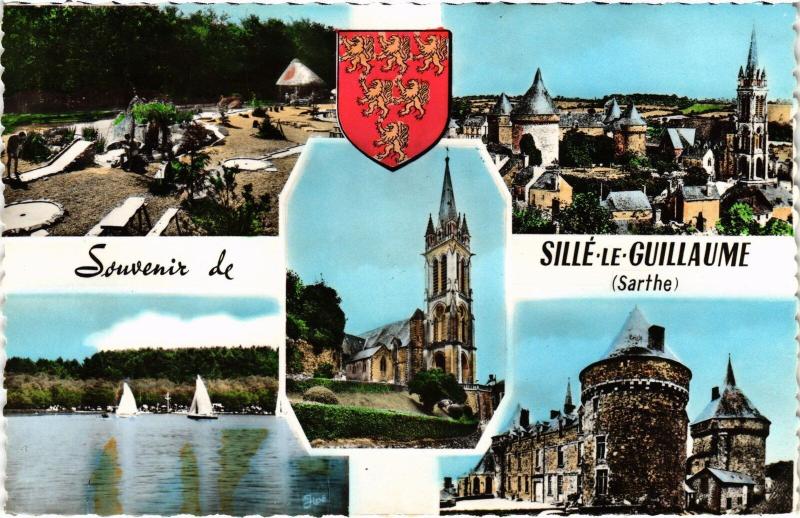 Carte postale ancienne Sille-le-Guillaume Scenes France