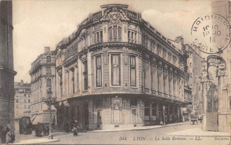 Carte postale ancienne Lyon - La Salle Rameau à Lyon