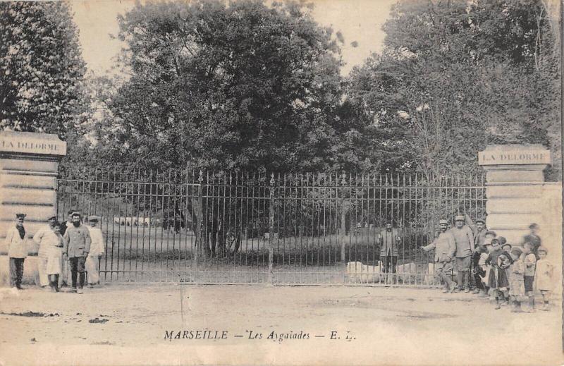Carte postale ancienne Marseille - Les Aygalades à Marseille