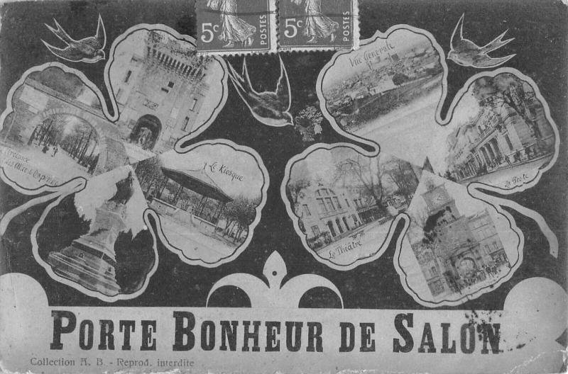 Carte postale ancienne Porte Bonheur De Salon De Provence à Salon-de-Provence