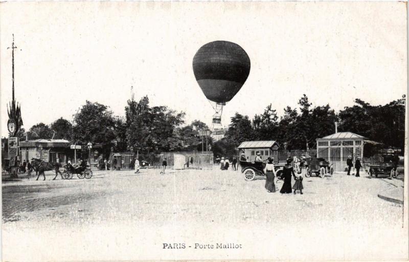Carte postale ancienne Porte Maillot à Paris 16e
