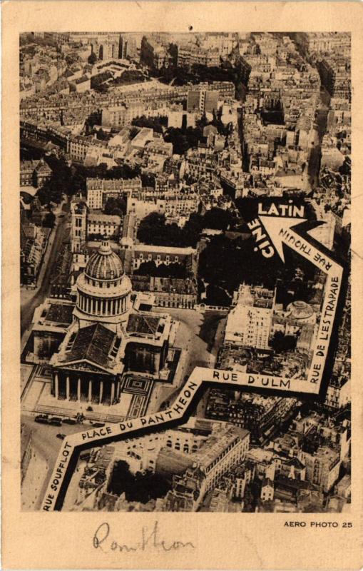 Carte postale ancienne Paris 5e-Panthéon à Paris 5e