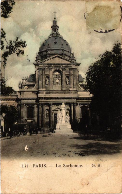 Carte postale ancienne Paris 5e-La Sorbonne à Paris 5e