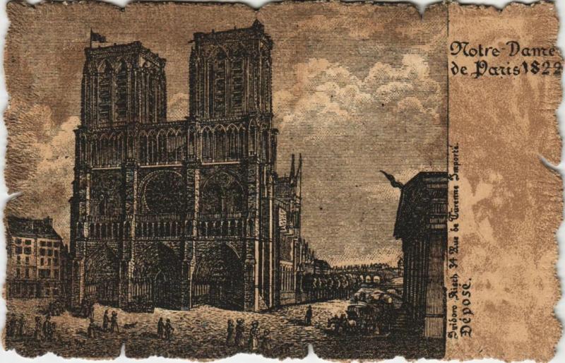 Carte postale ancienne Ancien Paris. Notre-Dame
