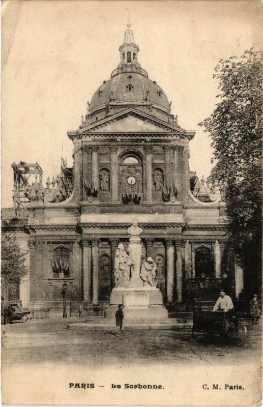 Carte postale ancienne Paris 5e-La Sorbonne à Paris 5e