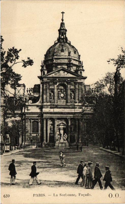 Carte postale ancienne Paris 5e-La Sobonne à Paris 5e