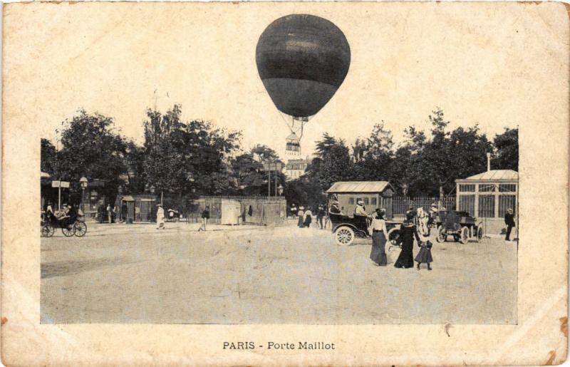 Carte postale ancienne Porte Maillot à Paris 16e