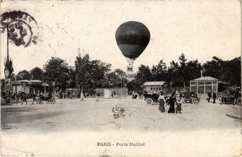 Carte postale ancienne Porte Maillot à Paris 16e